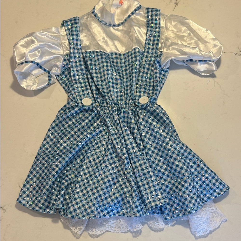 Rubie's Dorothy Blue and White Checkered Kids Costume
